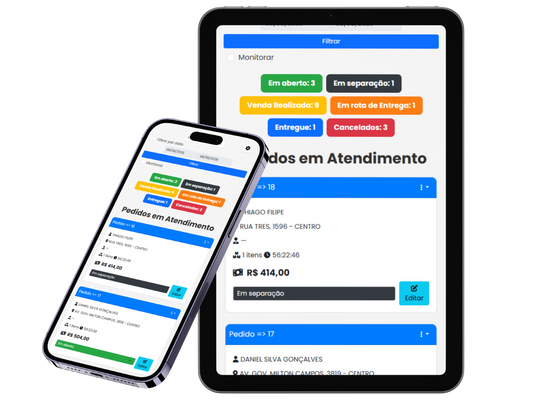 Comanda Digital - Tablet e Celular para Gestão de Pedidos